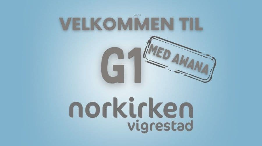 G1 med Awanagrupper 3. Mai